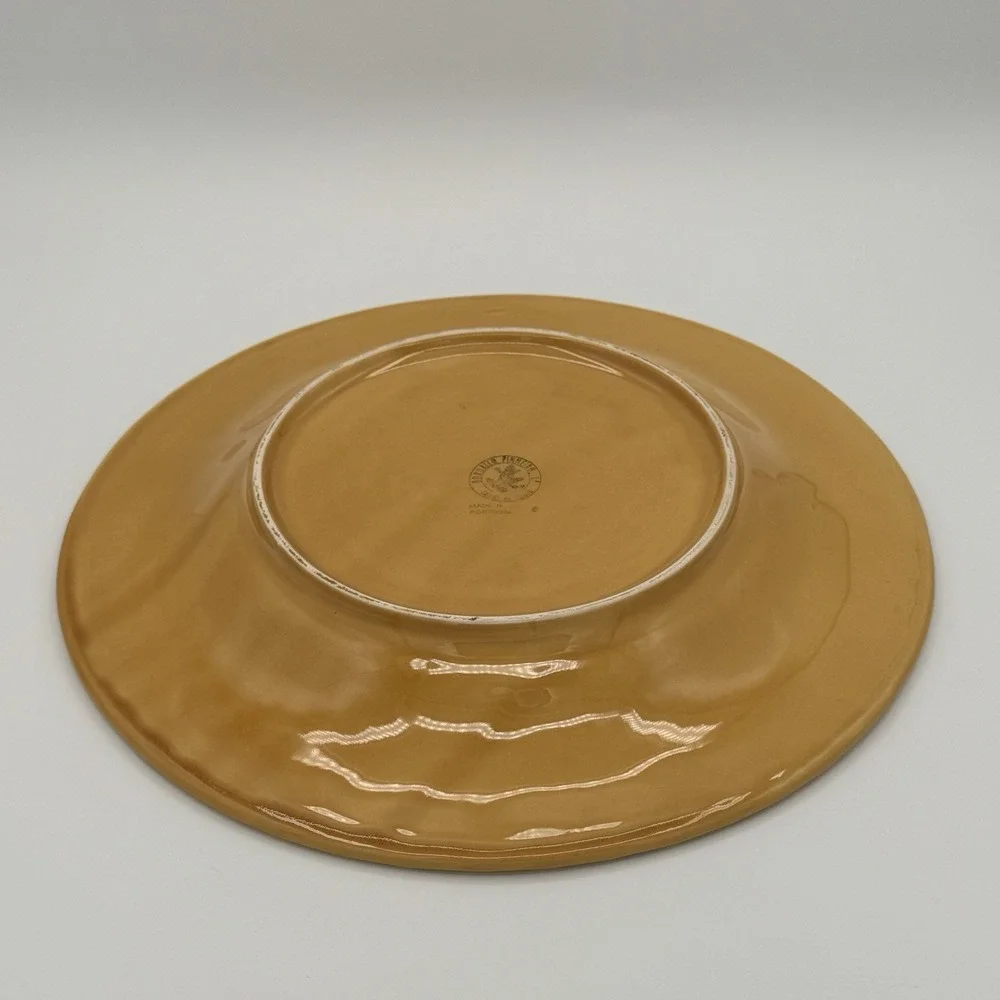 Bordallo Pinheiro Majolica Grapevine Leaves Serving Platter‎ Plate 12